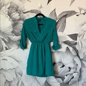 Teal Rue 21 business casual dress